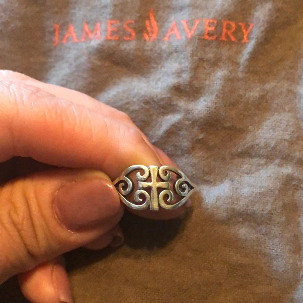 James Avery Ring cross